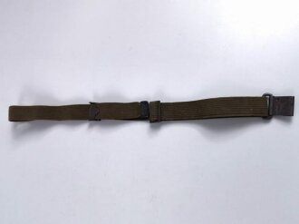 U.S. 1953 dated Garand Rifle Sling, Web. Used