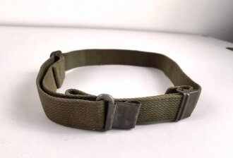 U.S. 1960s Garand Rifle Sling, Web. Used