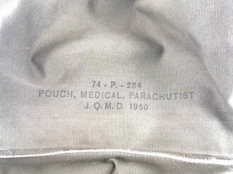 U.S. 1950 dated pouch, Medical, Parachutist. Unused