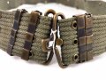 U.S. Army M-1956 pistol belt. Used, total length as is 93cm