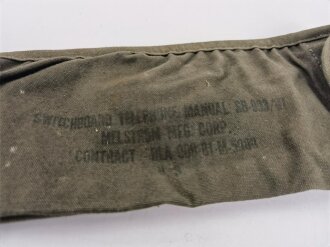 U.S. Signal Corps  1981 dated pouch "Switchboard...