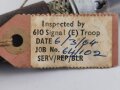 U.S. Signal Corps, Dog bone connector ZA 10606 for Wireless set No.19. Original boxed, dated 1964.
