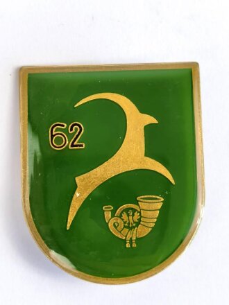 Österreich, Truppenkörperabzeichen Bundesheer  " Landwehrstammregiment 62 ",  Maße 45 x 54 mm