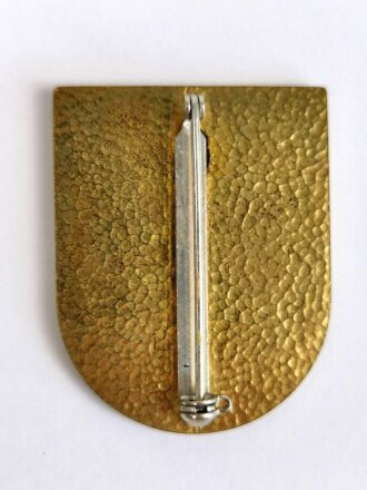 Österreich, Truppenkörperabzeichen Bundesheer  " Landwehrstammregiment 91 ",  Maße 43 x 54 mm