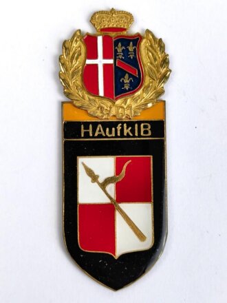 Österreich, Truppenkörperabzeichen Bundesheer  " Heeresaufklärungsbataillon ",  Maße 31 x 85 mm, Nadelsystem fehlt