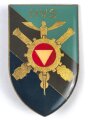 Österreich, Truppenkörperabzeichen Bundesheer  " Heeresversorgungsschule  ",  Maße 38 x 60 mm