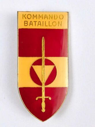 Österreich, Truppenkörperabzeichen Bundesheer  " Kommandobataillon ",  Maße 33 x 70 mm