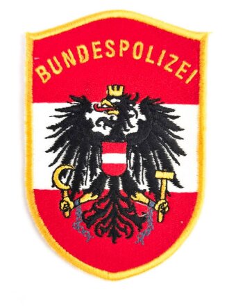 Ärmelabzeichen Bundespolizei Österreich für den Dienstanzug