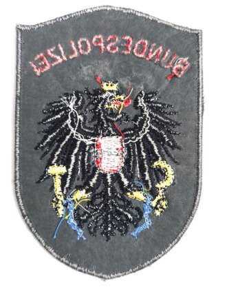 Ärmelabzeichen Bundespolizei Österreich für den Einsatzanzug
