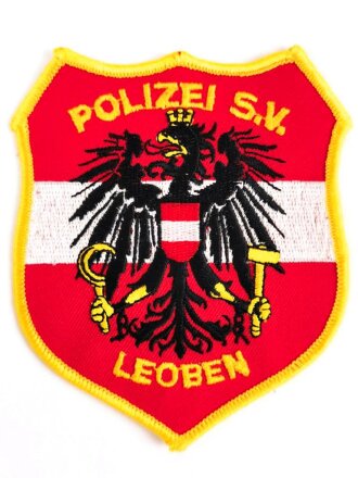 Ärmelabzeichen, Polizeisportverein Leoben...