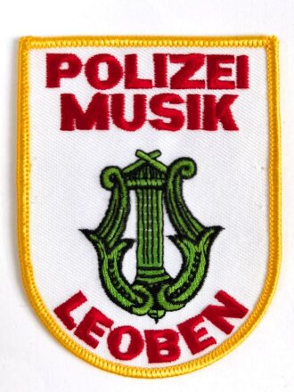 Ärmelabzeichen, Bundespolizei Österreich " Steiermark Leoben Polizeimusik "