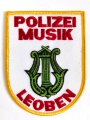 Ärmelabzeichen, Bundespolizei Österreich " Steiermark Leoben Polizeimusik "