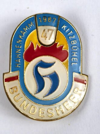 Österreich, Abzeichen Hahnenkamm 47 ( 1987 )...