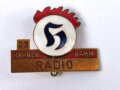 Österreich, Abzeichen Hahnenkamm 23 " Radio"  Maße 31 x 24 mm