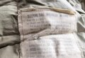 U.S. Army Sleeping bag, Mountain, M-1949. Used, uncleaned, zipper works. Khaki