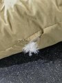 U.S. Army Sleeping bag, Mountain, M-1949. Used, uncleaned, zipper works. Khaki