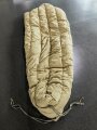 U.S. Army Sleeping bag, Mountain, M-1949. Used, uncleaned, zipper works. Khaki