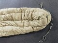 U.S. Army Sleeping bag, Mountain, M-1949. Used, uncleaned, zipper works. Khaki