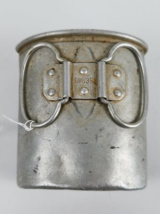 Trinkbecher Wehrmacht aus Aluminium, Hersteller DMN36