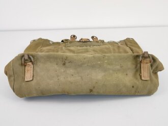 Tropenrucksack Heer. Getragenes Stück, schwere Ausführung, datiert 1940