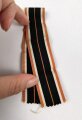 Band zur Kriegsverdienstmedaille 1939, Breite 30mm, Länge 28cm, Frühe Variante orange