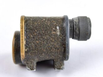 1.Weltkrieg, Optik  4 x 20 zum mittlergrossen Signalgeber " M.Sig 16" Gute Durchsicht, an dem Rändern verpilzt, Hersteller Carl Zeiss jena.