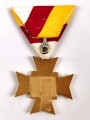 Österreich, Kriegsopferverband Kärnten Goldenes Ehrenzeichen, Rückseitig mit Klebereste 