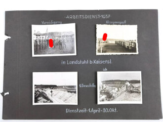Reichsarbeitsdienst 1937 in Landstuhl bei Kaiserslautern....