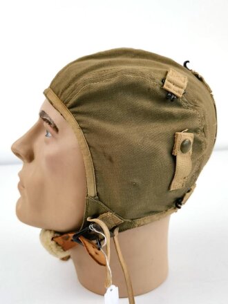 U.S. Army Air Force WWII, Type A-9 Flight Helmet in good...