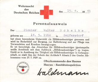 Wehrmacht des Deutschen Reiches, Personalausweis als...