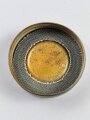 Schraubdeckel für Gasmaskenfilter / Filtereinsatz der Wehrmacht. Schwarzer Originallack