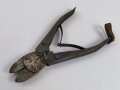 1. Weltkrieg, kurze Drahtschere in Tasche, diese datiert 1914, lässt sich nicht schliessen