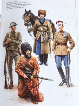 "The Russian Army 1914-1918" aus der Reihe " Men at Arms" von Osprey