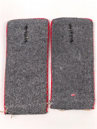 Sachsen , Paar Schulterklappen für einen Angehörigen in der Unteroffizierschule Marienberg