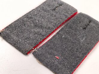 Sachsen , Paar Schulterklappen für einen Angehörigen in der Unteroffizierschule Marienberg