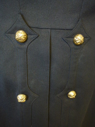 Uniformjacke Offizier Frankreich , Schneideretikett von 1933