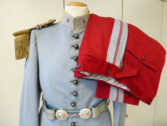 Frankreich, Uniformjacke, Hose und Koppel, zusammengehöriges Set