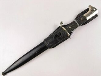 Extraseitengewehr KS98 Wehrmacht im Lacklederkoppelschuh....