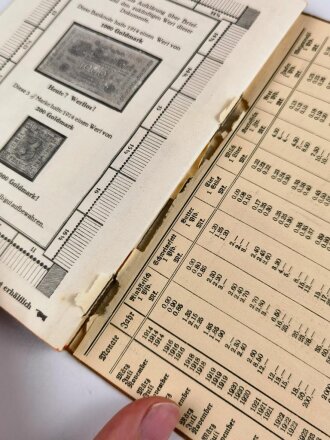"Dokumente aus Deutschlands schönsten und schwersten Tagen" Broschüre mit 36 Seiten, um etwa 1924. Alle Marken vorhanden
