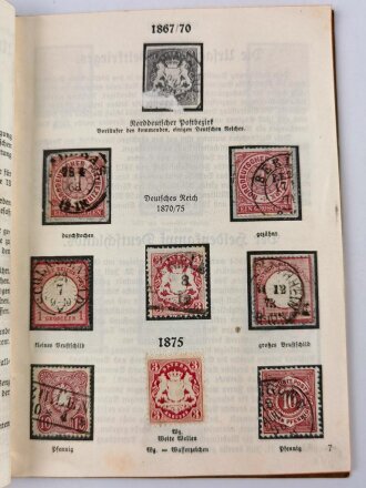"Dokumente aus Deutschlands schönsten und schwersten Tagen" Broschüre mit 36 Seiten, um etwa 1924. Alle Marken vorhanden