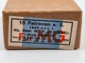 Patronenschachtel Wehrmacht für 15 Patronen " Für MG" datiert 1943
