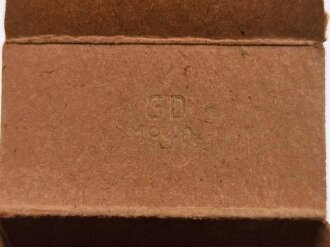 Patronenschachtel Wehrmacht für 15 Patronen " Für MG" datiert 1943