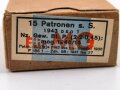 Patronenschachtel Wehrmacht für 15 Patronen " Für MG" datiert 1943