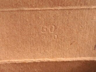 Patronenschachtel Wehrmacht für 15 Patronen " Für MG" datiert 1943