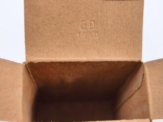 Patronenschachtel Wehrmacht für 15 Patronen " Für MG" datiert 1943