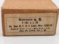 Patronenschachtel Wehrmacht für 15 Patronen s.S. datiert 1939