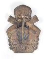 Österreich, Blechabzeichen "Heimwehr Wimpelweihe Gausturm 17.7.1932" Hersteller Schwertner Graz Eggenberg