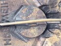 Österreich, Blechabzeichen "Heimwehr Wimpelweihe Gausturm 17.7.1932" Hersteller Schwertner Graz Eggenberg