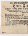 Hessen, Militärabschied eines Angehörigen der Kontinentalarmee im Amerikanischen Unabhängigkeitskrieg 1775-1783.