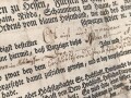 Hessen, Militärabschied eines Angehörigen der Kontinentalarmee im Amerikanischen Unabhängigkeitskrieg 1775-1783.
